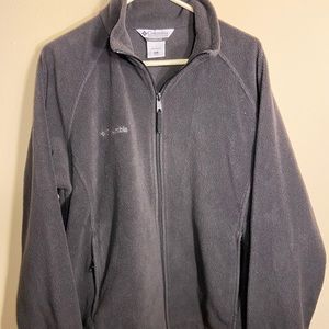 Columbia fleece zip up jacket